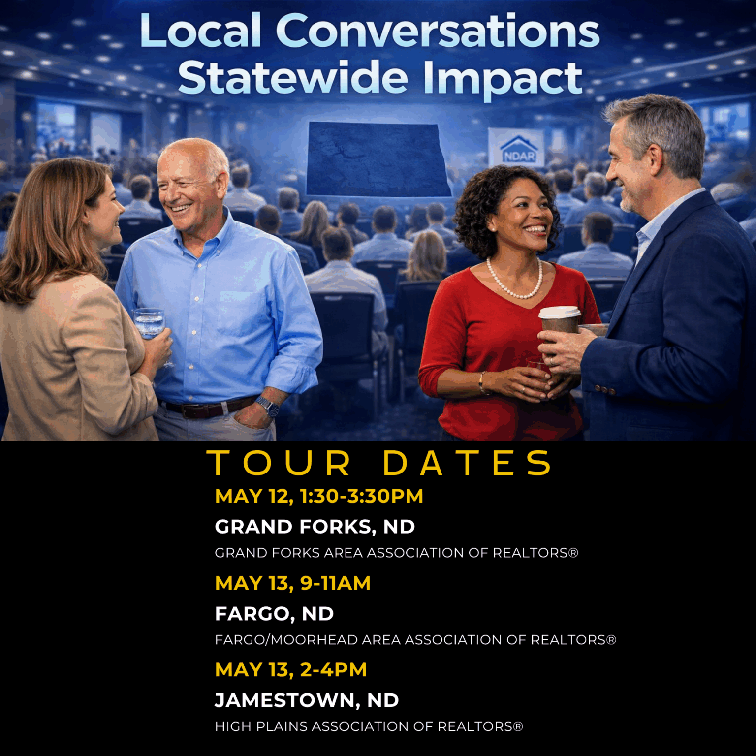 NDAR Tour Dates Poster